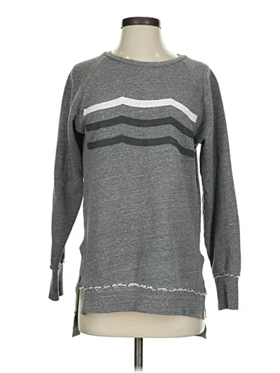 Pre-owned Sol Angeles Pullover Sweater In Gray