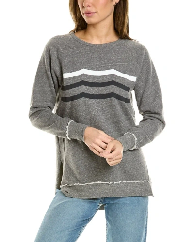 Sol Angeles Raw Edge Tunic In Grey