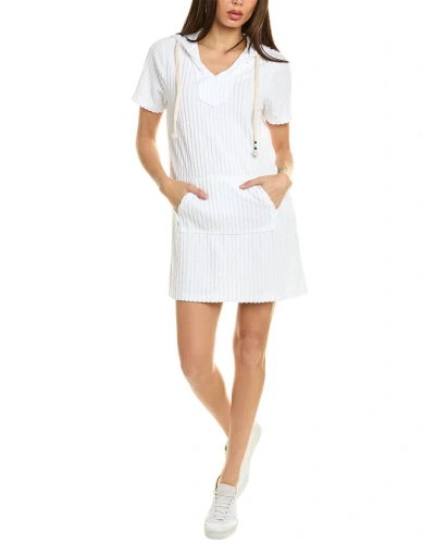 Sol Angeles Riviera Terry Poncho Dress In White