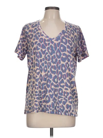 Pre-owned Sol Angeles Short Sleeve T-shirt In Blue