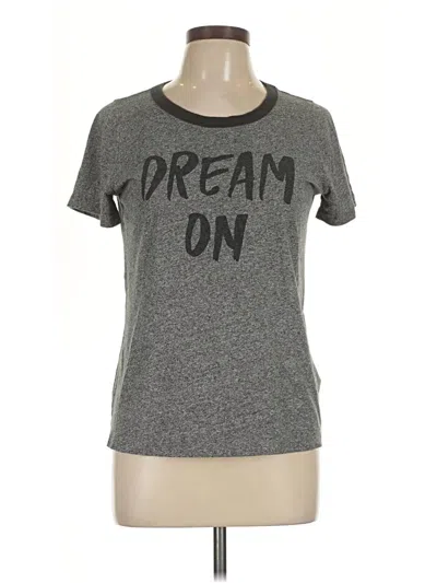 Pre-owned Sol Angeles Short Sleeve T-shirt In Gray