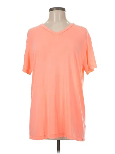 Pre-owned Sol Angeles Short Sleeve T-shirt In Orange