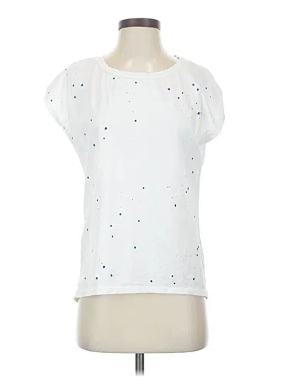Pre-owned Sol Angeles Short Sleeve T-shirt In White