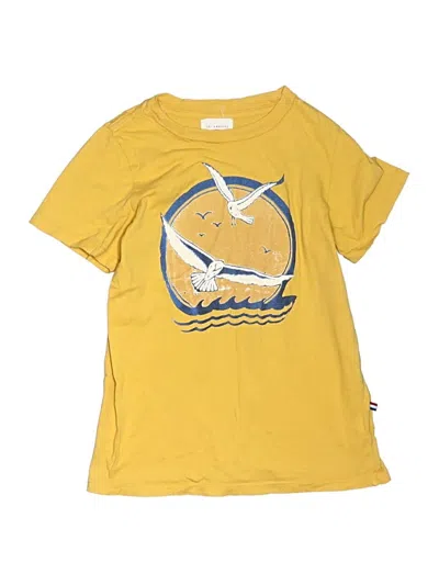 Pre-owned Sol Angeles Kids' Short Sleeve T-shirt In Yellow