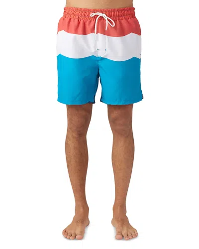 SOL ANGELES SOL FLAG REGULAR FIT SWIM TRUNKS