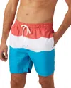 Sol Angeles Sol Flag Swim Short In Multi
