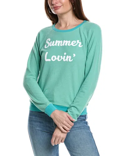Sol Angeles Summer Lovin' Pullover In Green