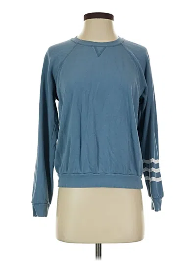 Pre-owned Sol Angeles Sweatshirt In Blue