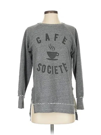 Pre-owned Sol Angeles Sweatshirt In Gray