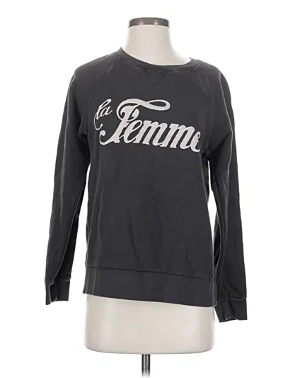 Pre-owned Sol Angeles Sweatshirt In Gray