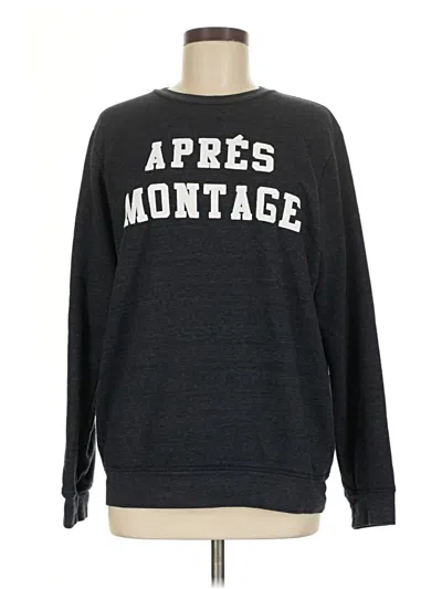 Pre-owned Sol Angeles Sweatshirt In Gray