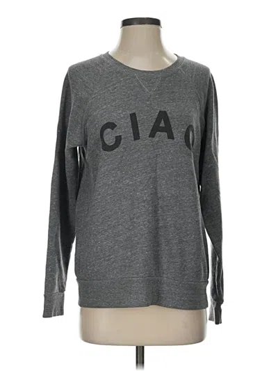 Pre-owned Sol Angeles Sweatshirt In Gray