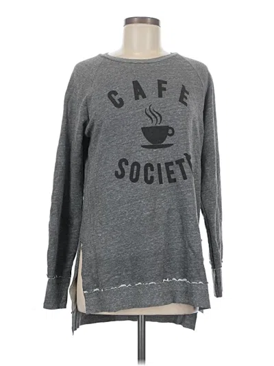 Pre-owned Sol Angeles Sweatshirt In Gray