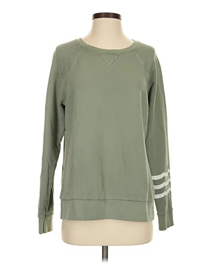 Pre-owned Sol Angeles Sweatshirt In Green
