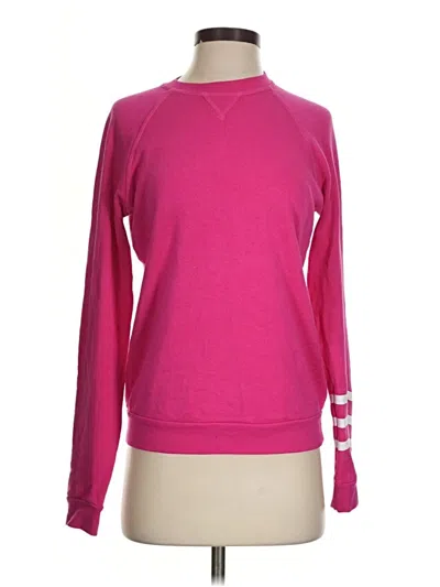 Pre-owned Sol Angeles Sweatshirt In Pink