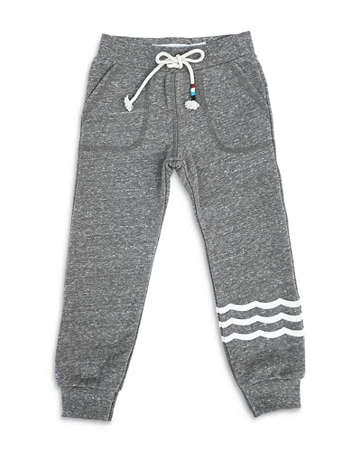 Sol Angeles Unisex Essential Waves Drawstring Joggers - Little Kid, Big Kid In Heather