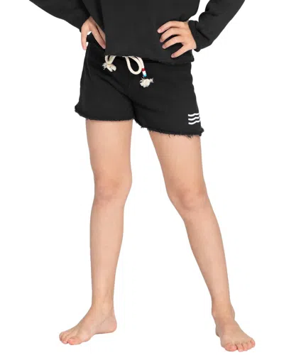 Sol Angeles Kids' Waves Girl Short In Black