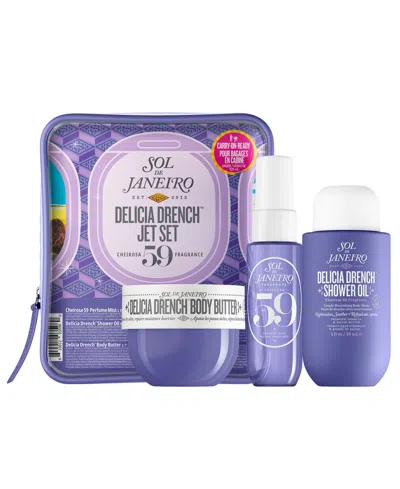 Sol De Janeiro 3-piece Delicia Drench Jet Set In No Color