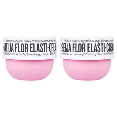 Sol De Janeiro Beija Flor Elasti-cream By  For Unisex - 2.5 oz Cream - Pack Of 2 In White