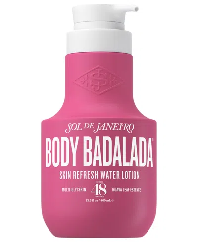 Sol De Janeiro Body Badalada 48 Skin Refresh Water Lotion, 13.5 Oz. In Transparent