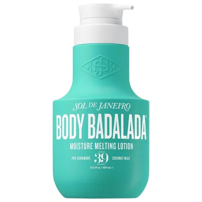 Sol De Janeiro Body Badalada Moisture Melting Lotion 13.5 Fl Oz/400 ml In Transparent
