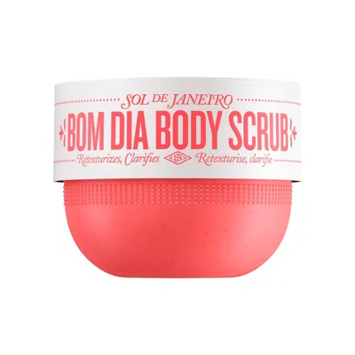 Sol De Janeiro Bom Dia Body Scrub 10% Aha Bha Resurfacing Complex + Crushed Maracujá Seeds 7.8 oz / 220 G In White