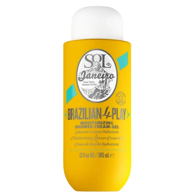 Sol De Janeiro Brazilian 4 Play Moisturizing Shower Cream-gel 385ml In Yellow