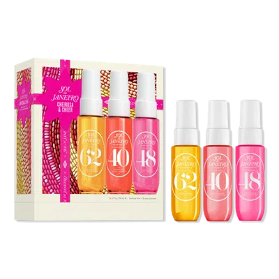 Sol De Janeiro Cheirosa & Cheer Perfume Mist Trio Sampler Set