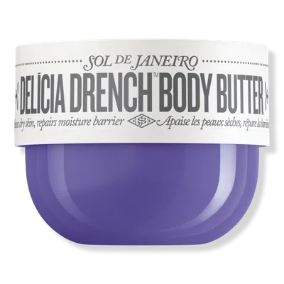 Sol De Janeiro Delicia Drench Deeply Moisturizing Body Butter For Dry Skin - 8.1 oz