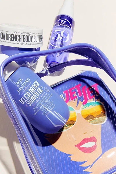Sol De Janeiro Jet Set Travel Body Care Set In Delicia Drench At Urban Outfitters