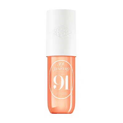 Sol De Janeiro Mini Cheirosa 91 Rosa Charmosa Body & Hair Perfume Mist 3 Oz/90 ml In Orange