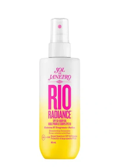 Sol De Janeiro Rio Radiance Body Oil Spf50 90ml In White
