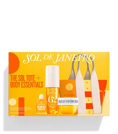 Sol De Janeiro The Sol Tote + Body Essentials Set