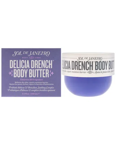 Sol De Janeiro Women's 8oz Delicia Drench Body Butter In White