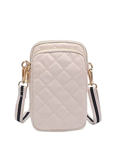 Sol & Selene Divide & Conquer Quilted Crossbody In Gold