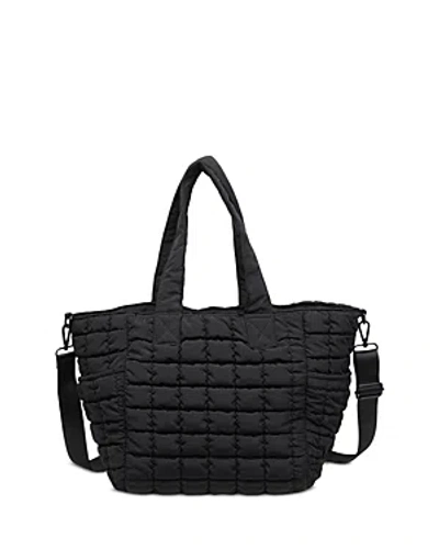 Sol & Selene Dreamer Puffer Extra Large Tote In Black