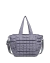 Sol & Selene Dreamer Puffer Extra Large Tote In Grey