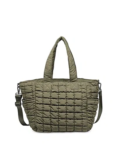 Sol & Selene Dreamer Puffer Extra Large Tote In Green