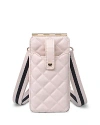 Sol & Selene Duality Quilted Mini Crossbody Wallet In Neutral