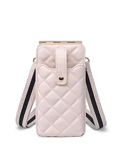 Sol & Selene Duality Quilted Mini Crossbody Wallet In Neutral