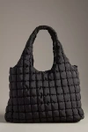 Sol & Selene Elevate Puffer Extra Large Hobo Tote In Black