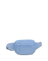Sol & Selene Hip Hugger Mesh Belt Bag In Sky Blue