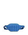 Sol & Selene Resurgence Puffer Belt Bag In Denim Blue