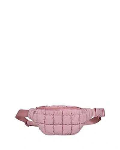 Sol & Selene Resurgence Puffer Belt Bag In Pink