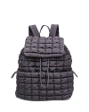 Sol & Selene Vitality Puffer Backpack In Carbon