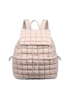 Sol & Selene Vitality Puffer Backpack In Gold