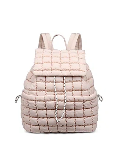 Sol & Selene Vitality Puffer Backpack In Gold