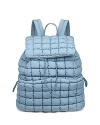 Sol & Selene Vitality Puffer Backpack In Blue