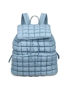 Sol & Selene Vitality Puffer Backpack In Sky Blue