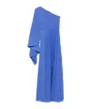 Solace London Maci Maxi Dress In Blue